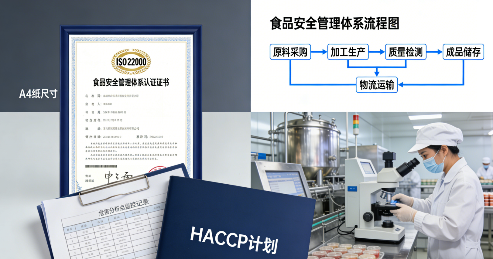 ISO22000 食品安全管理体系认证是什么？认证流程及注意事项